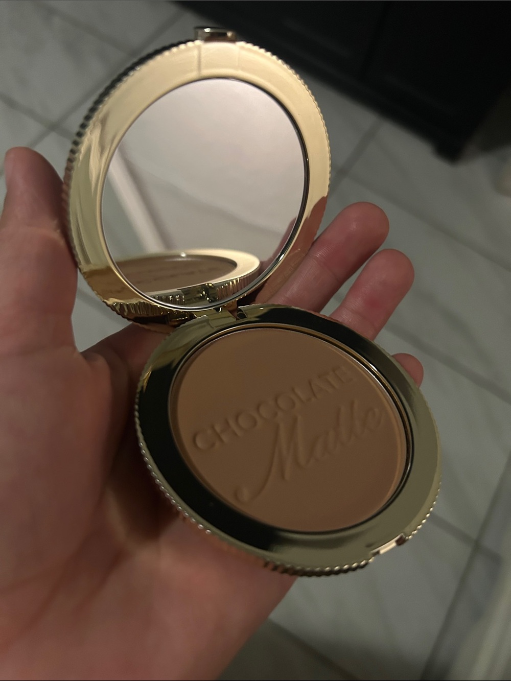 Too Faced Chocolate Soleil Matte Bronzer - Warm Brown - Picture 3 of 6